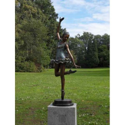 Décoration Statuette bronze personnage Danseuse bronze -B89088