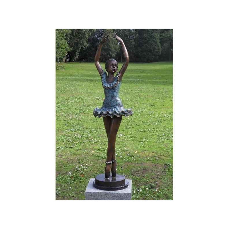 Décoration Statuette bronze personnage Danseuse bronze -B89090