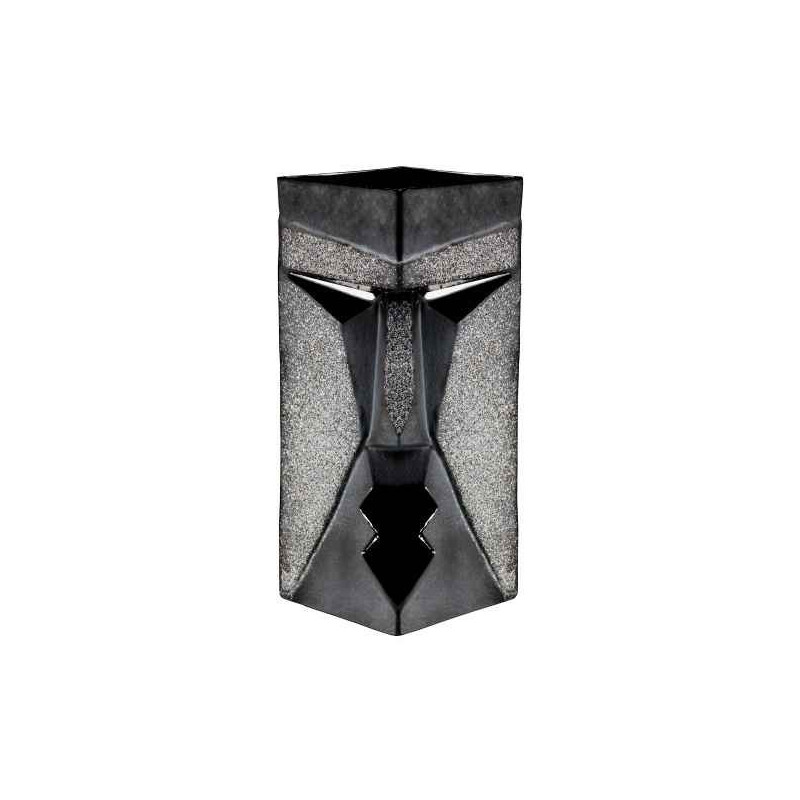 Objet de collection en verre Kubik , vase , noir Mats Jonasson -44034 dans animaux-bois-animaux-bronzes