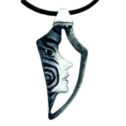 Décoration Statuette en verre Amazona , noir Mats Jonasson -84119