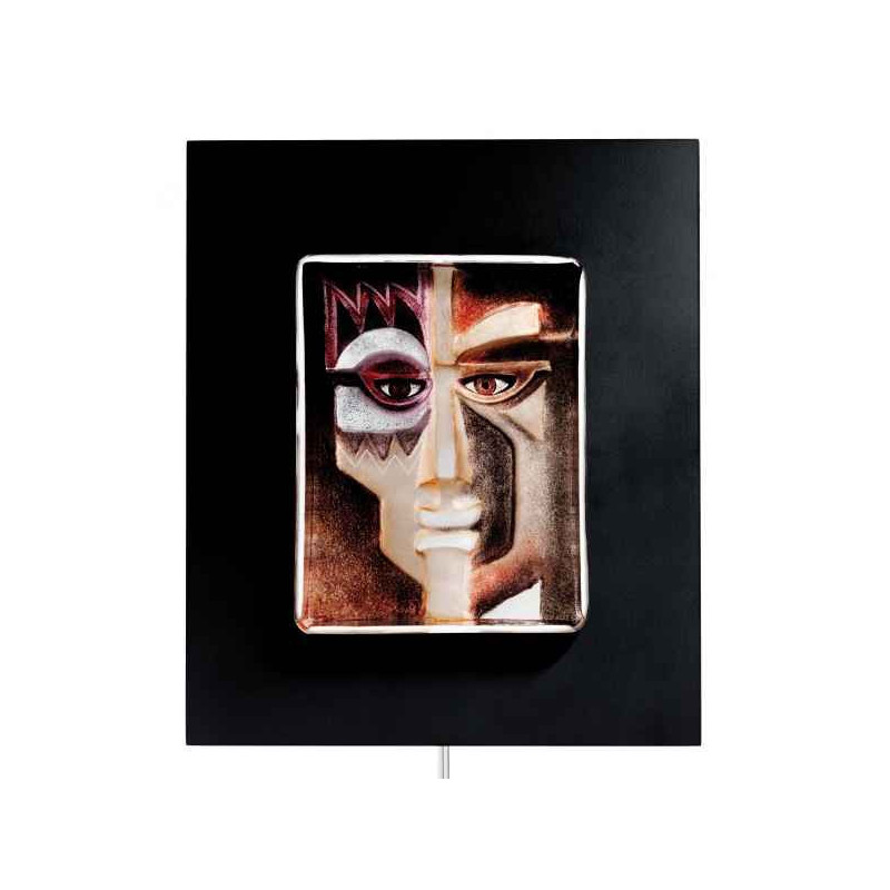 Décoration animaux en verre Kiwok , marron orange Mats Jonasson -63042