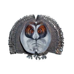 Décoration animaux en verre Strix édition limitée animaux Mats Jonasson -68028