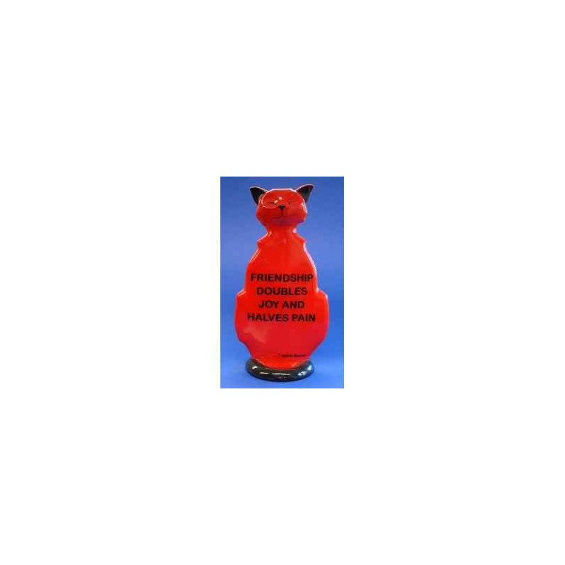 Animaux-Bois-Animaux-Bronzes.com propose Chat wise cat friendship wic06