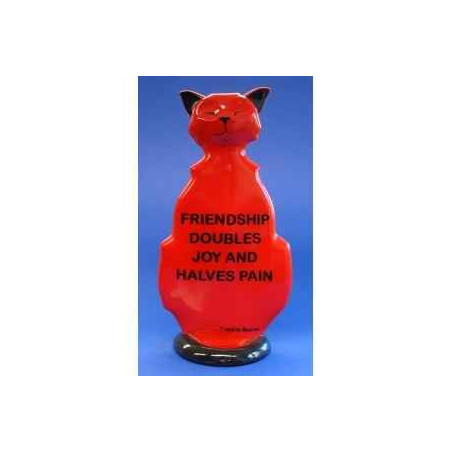Animaux-Bois-Animaux-Bronzes.com propose Chat wise cat friendship wic06