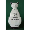 Animaux-Bois-Animaux-Bronzes.com propose Chat wild cat time is a waste wic03