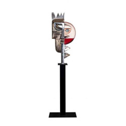 Décoration Statuette en verre Rex édition limitée Mats Jonasson -68078