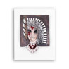 Décoration Statuette en verre Portrait Turandot ii édition limitée Mats Jonasson -68066