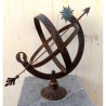 Décors Animaux en Bronze Cadran solaire 48 cm -GA0471BR-B