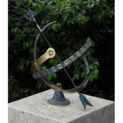 Décors Animaux en Bronze Cadran solaire -GA0029BR-V