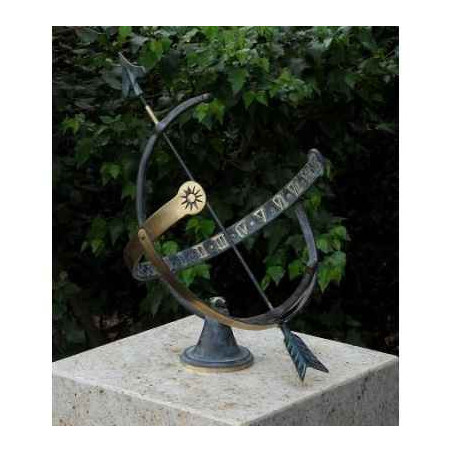 Décors Animaux en Bronze Cadran solaire -GA0029BR-V