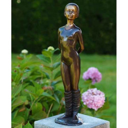 Décoration Statuette bronze personnage Ballerine -AN1069BR-B