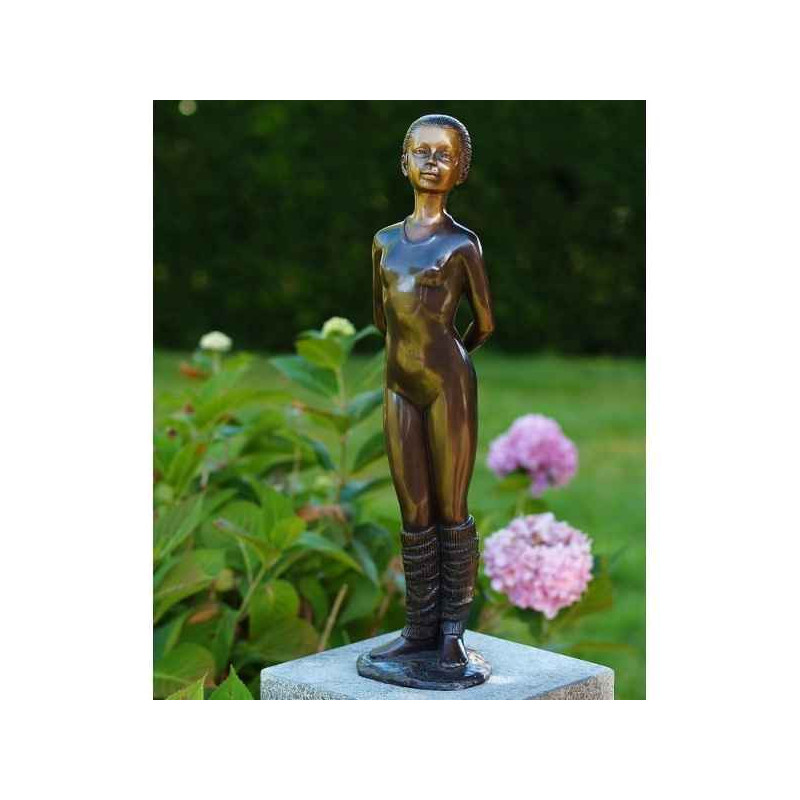 Décoration Statuette bronze personnage Ballerine -AN1069BR-B