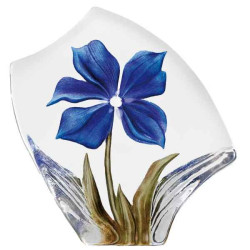 Objet de collection en verre Obia , grand , bleu Mats Jonasson -34019 dans animaux-bois-animaux-bronzes