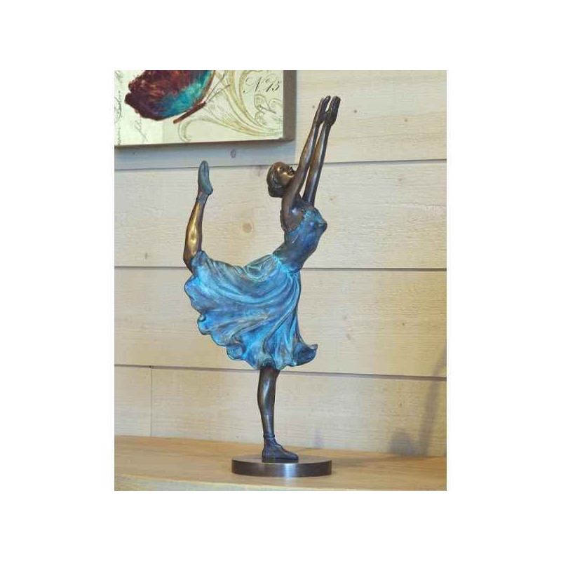 Décoration Statuette bronze personnage Danseuse -AN0954BRW-P3
