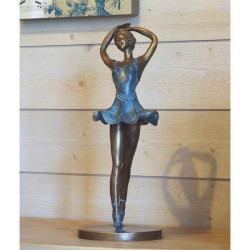 Décoration Statuette bronze personnage Danseuse -AN0953BRW-P3