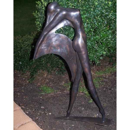 Décoration Statuette bronze personnage Femme/abstracte -AN0622BR-DB