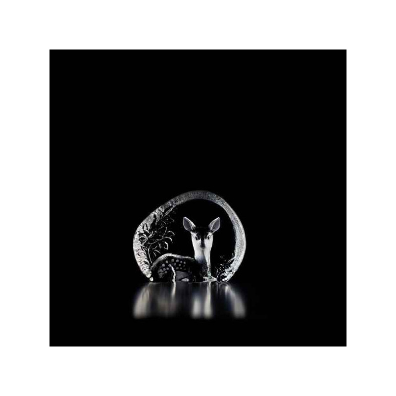 Décoration animaux en verre Ffaon Mats Jonasson -33283