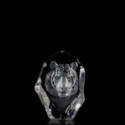 Décoration animaux en verre Tigre Mats Jonasson -33567