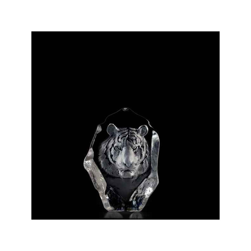Décoration animaux en verre Tigre Mats Jonasson -33567