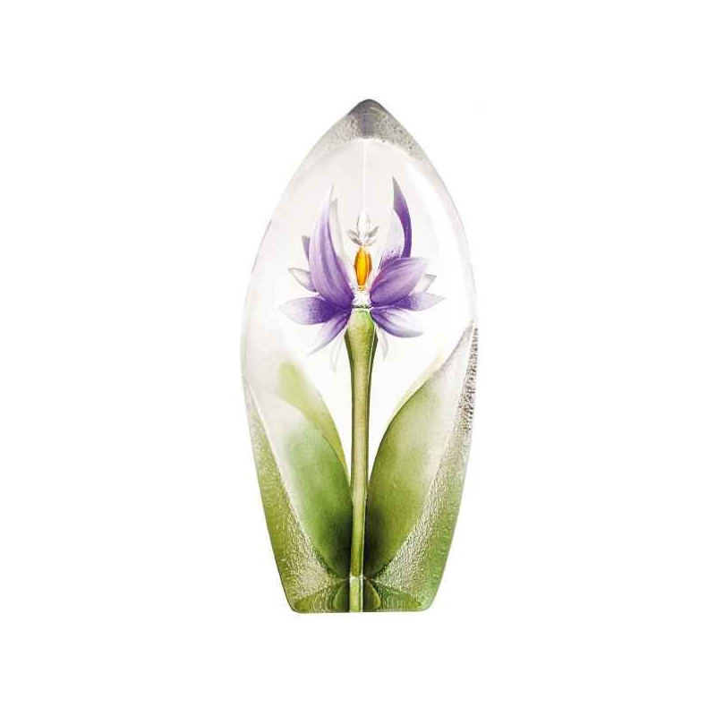Objet de collection en verre Lélia , violet édition limitée Mats Jonasson -34015 dans animaux-bois-animaux-bronzes
