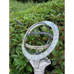 Décors Animaux en Bronze Cadran solaire 42 cm -GA0184BR-V