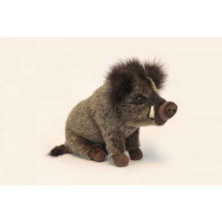 Animaux de la forêt Sanglier assis peluche animalière -6283