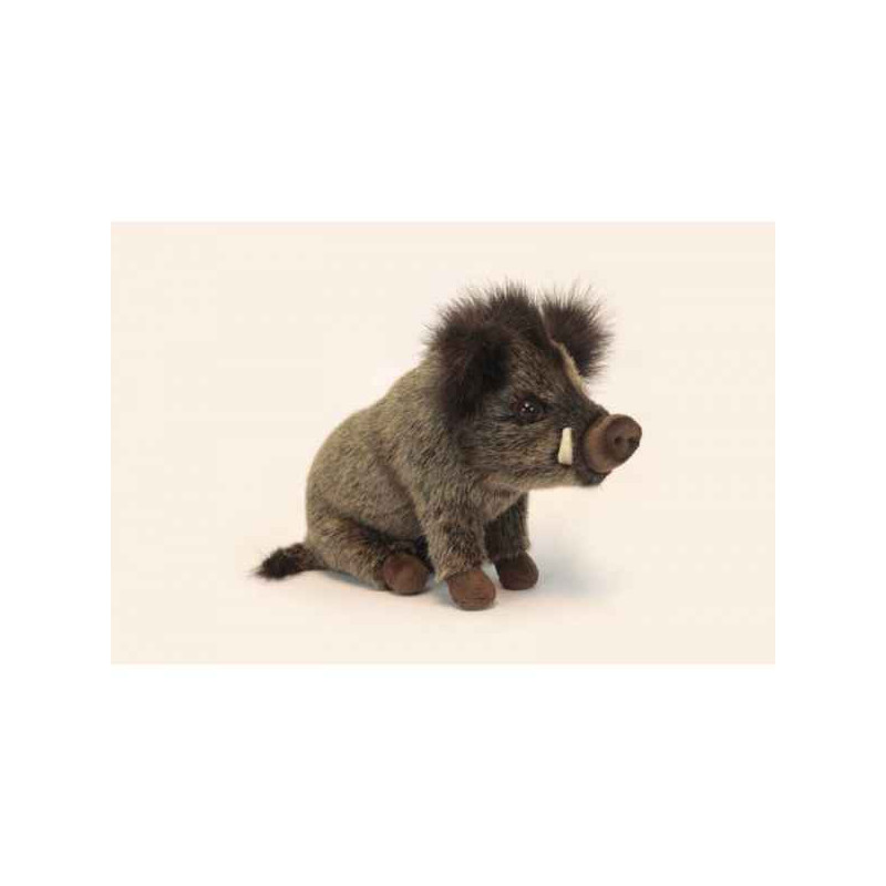 Animaux de la forêt Sanglier assis peluche animalière -6283