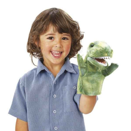 petit dinosaure t-rex Folkmanis -2997