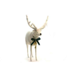 Animaux de la forêt Renne blanc peluche animalière -5924