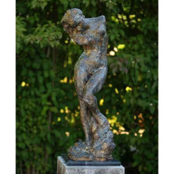 Décoration Statuette bronze personnage Femme nue bronze -B55907