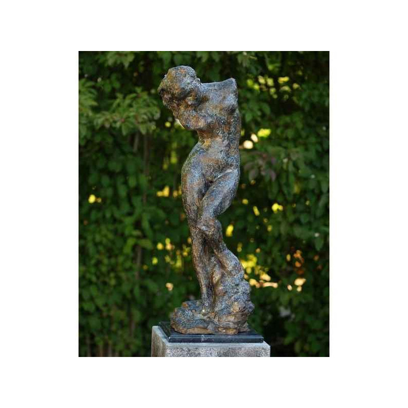 Décoration Statuette bronze personnage Femme nue bronze -B55907