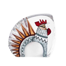 Décoration animaux en verre Cucuforza édition limitée animaux Mats Jonasson -34062