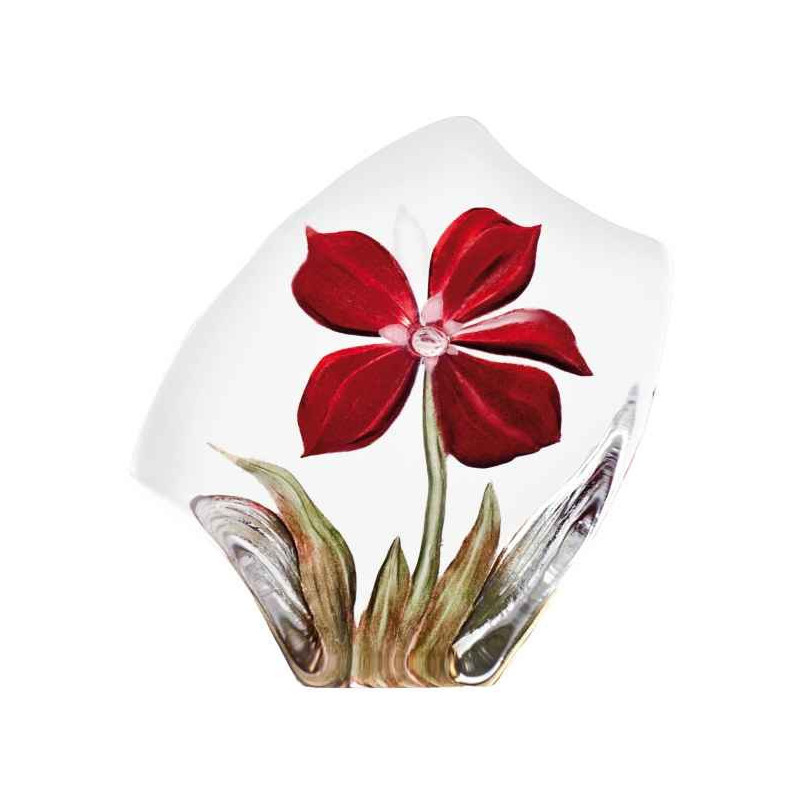 Objet de collection en verre Obia, petit, rouge Mats Jonasson -34018 dans animaux-bois-animaux-bronzes