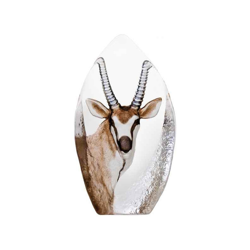 Décoration animaux en verre Antilope Mats Jonasson -33864
