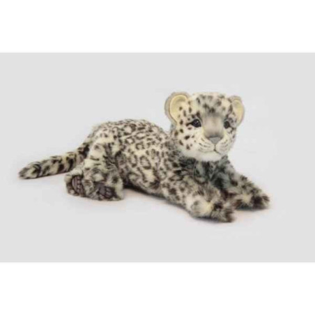 Félin Léopard des neiges "junior" peluche animalière -6306