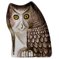 Décoration animaux en verre Hibou Mats Jonasson -33925