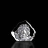 Décoration animaux en verre Tête de lion Mats Jonasson -33781