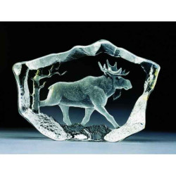 Décoration animaux en verre Lan Mats Jonasson -33747