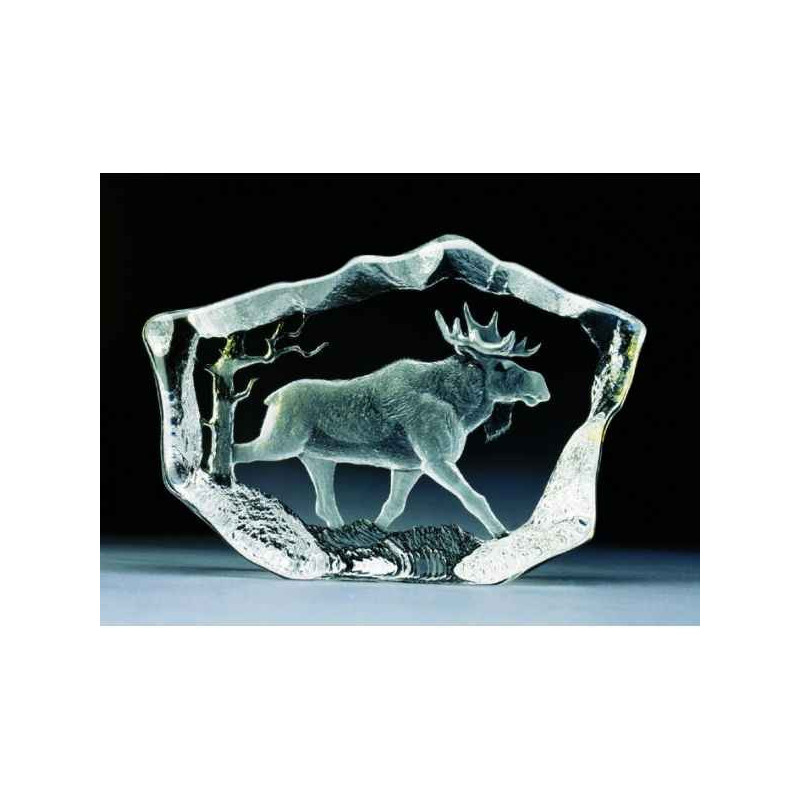 Décoration animaux en verre Lan Mats Jonasson -33747