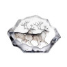 Décoration animaux en verre Couple de renne édition limitée Mats Jonasson -33974