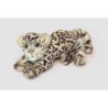 Félin Léopard des neiges couché peluche animalière -6304