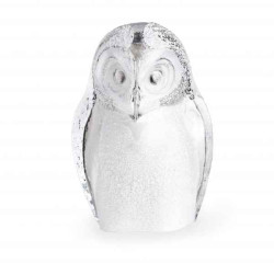 Décoration animaux en verre Chouette , clair Mats Jonasson -34051