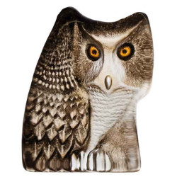 Décoration animaux en verre Hibou Mats Jonasson -33924