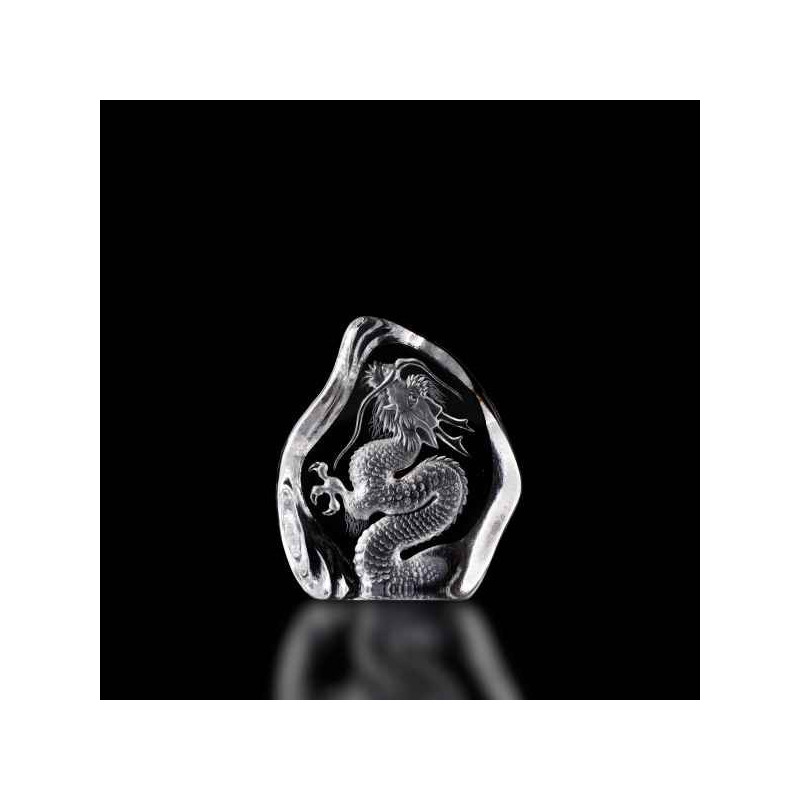 Décoration animaux en verre Dragon, grand Mats Jonasson -34037