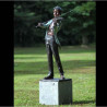 Décoration Statuette bronze personnage Joueur de violon bronze -B74055