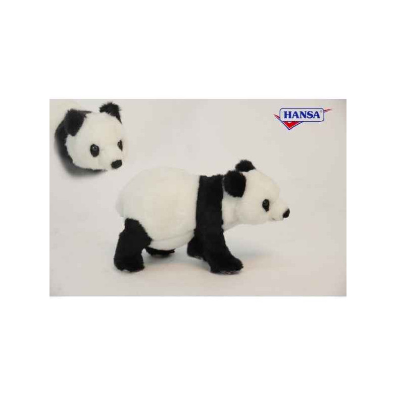 Animaux-Bois-Animaux-Bronzes propose Panda à 4 pattes peluche animalière -6056