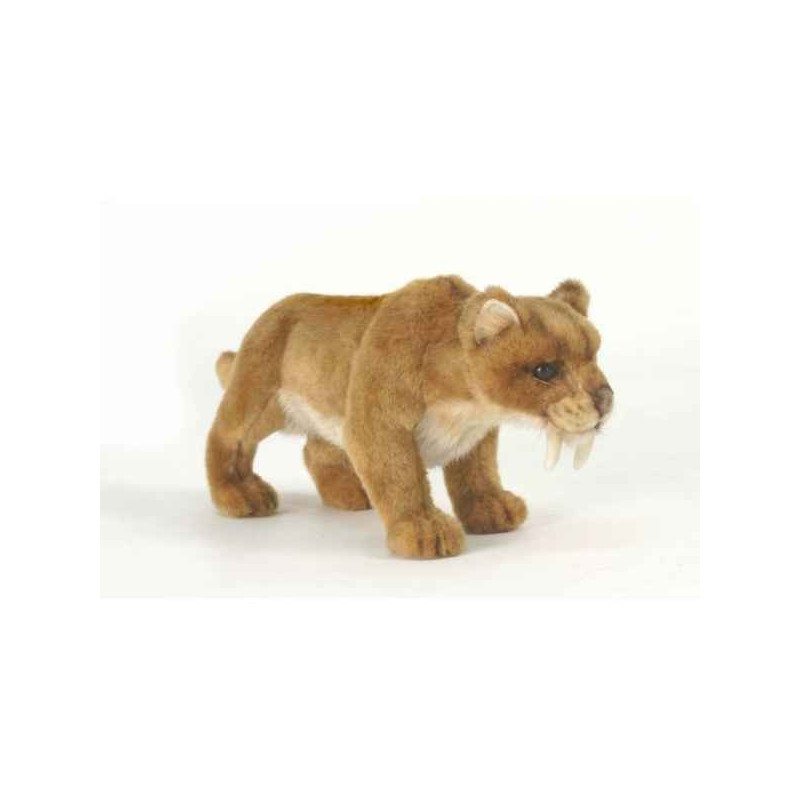 Félin Tigre dent de sabre peluche animalière -5564