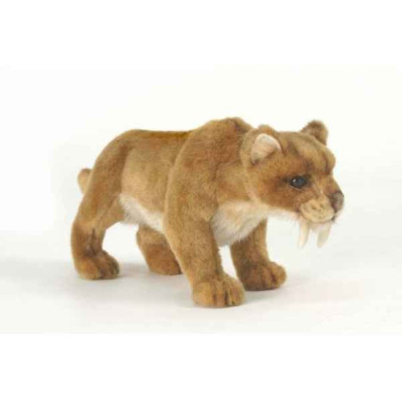 Félin Tigre dent de sabre peluche animalière -5564