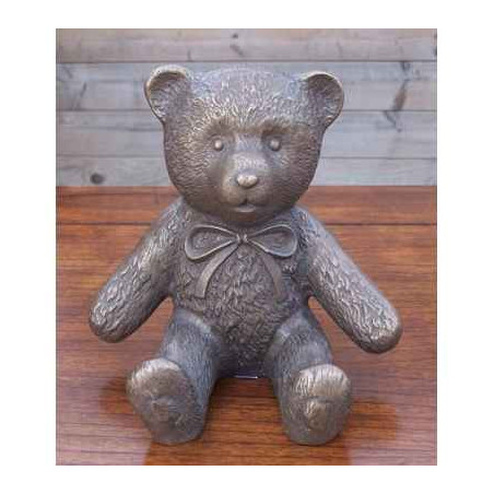 Décoration Statuette bronze personnage Teddy -AN1528BR-B