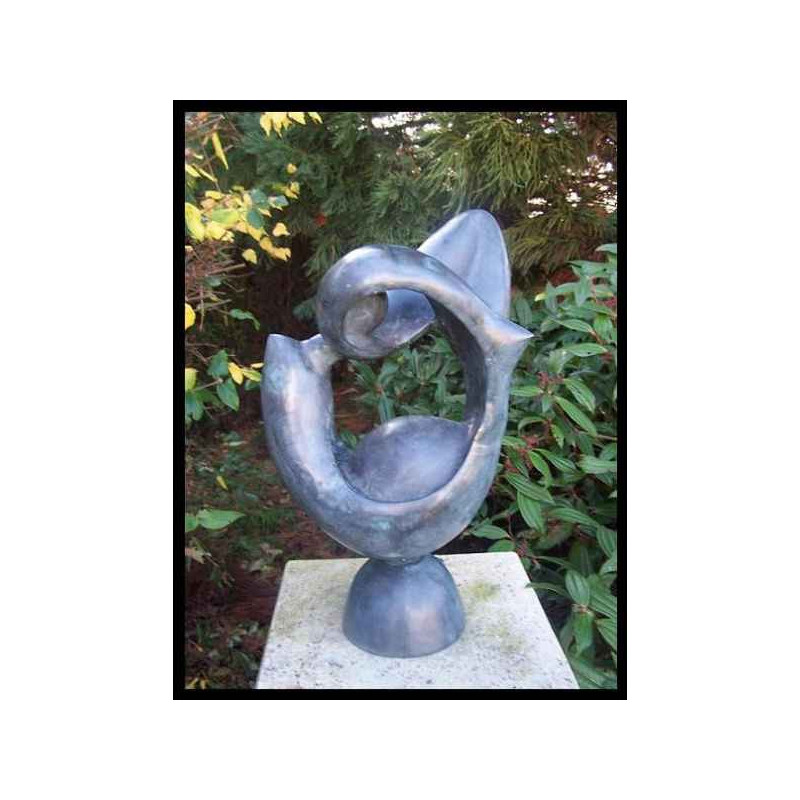 Décoration Statuette bronze personnage Sculpture moderne -AN1005BR-V